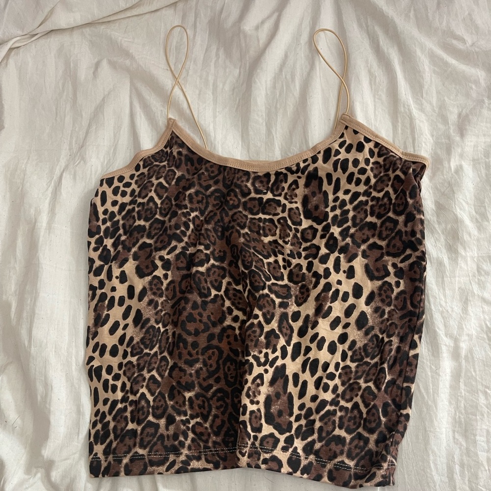 Cheetah print top